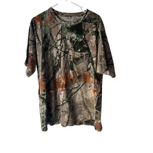 Outfitters Ridge‎ Mens Camouflage Pocket T Shirt Large Cotton Hunting Outdoor